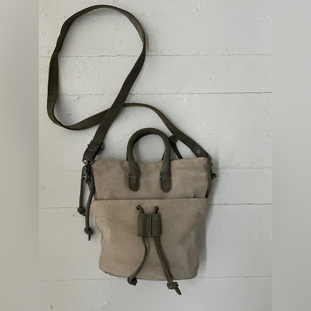 Free People Suede Scout Slouchy Crossbody Bag
